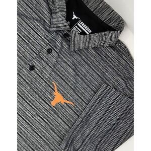 Texas Longhorns Men's XL Gray Short Sleeve Performance Polo Shirt  NCAA EUC